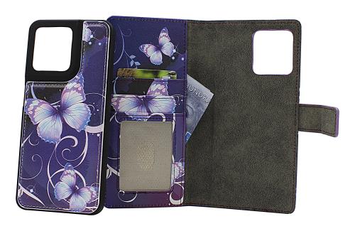 Skimblocker Motorola Moto G15 / G15 Power Magnet Lommebok Deksel Design
