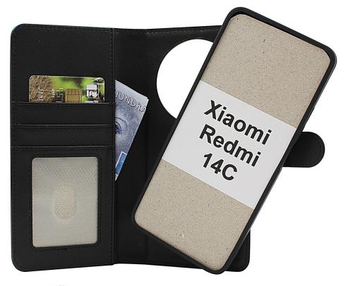 Skimblocker Xiaomi Redmi 14C Magnet Lommebok Deksel
