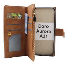 XL Doro Aurora A31 Luksus Lommebok Deksel