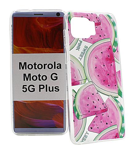 TPU Designdeksel Motorola Moto G 5G Plus