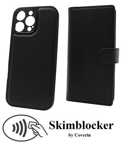 Skimblocker iPhone 16 Pro Max XL Magnet Lommebok Deksel