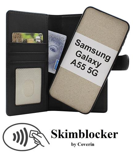 Skimblocker Magnet Wallet Samsung Galaxy A55 5G