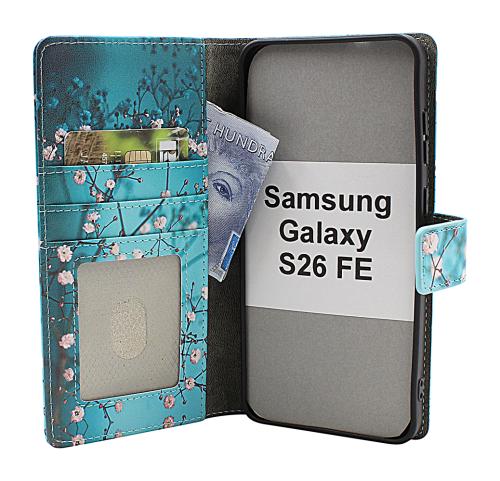 Skimblocker Samsung Galaxy S26 FE Lommebok Deksel Design