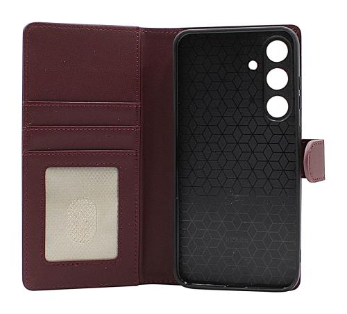 Skimblocker Samsung Galaxy S24+ / S25+ 5G Magnet Lommebok Deksel