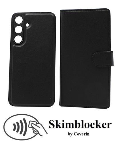 Skimblocker Samsung Galaxy S24+ / S25+ 5G Magnet Lommebok Deksel