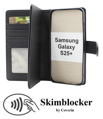 Skimblocker Samsung Galaxy S24+ / S25+ 5G XL Lommebok Deksel