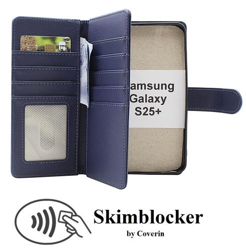 Skimblocker Samsung Galaxy S25+ XL Magnet Lommebok Deksel