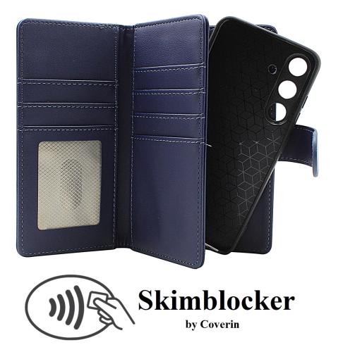 Skimblocker Samsung Galaxy S24 5G XL Magnet Lommebok Deksel