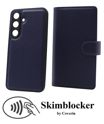 Skimblocker Samsung Galaxy S24 5G XL Magnet Lommebok Deksel