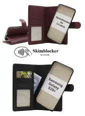 Skimblocker Samsung Galaxy S24+ / S25+ 5G Magnet Lommebok Deksel