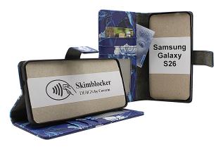 Skimblocker Samsung Galaxy S26 Lommebok Deksel Design