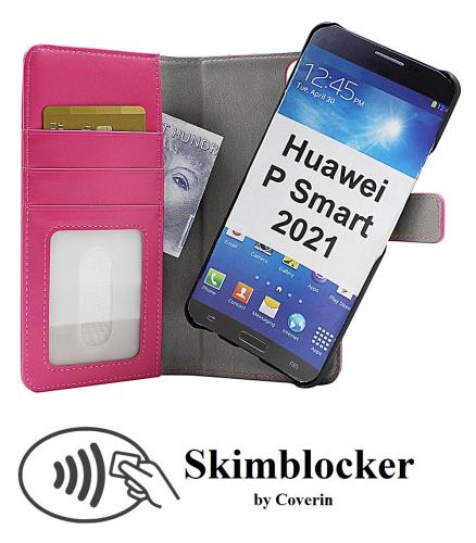 Skimblocker Magnet Wallet Huawei P Smart 2021