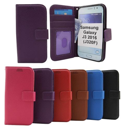 New Standcase Wallet Samsung Galaxy J3 2016 (J320F)