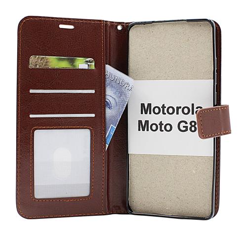 Crazy Horse Motorola Moto G85 Lommebok Deksel