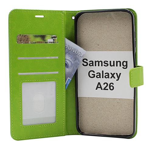Crazy Horse Samsung Galaxy A26 Lommebok Deksel
