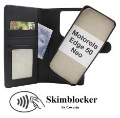 Skimblocker Motorola Edge 50 Neo Magnet Lommebok Deksel