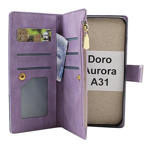 XL Doro Aurora A31 Luksus Lommebok Deksel