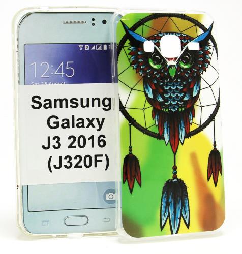 TPU Designdeksel Samsung Galaxy J3 2016 (J320F)