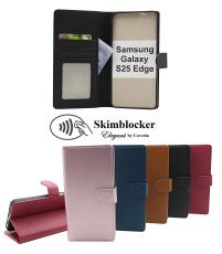 Skimblocker Samsung Galaxy S25 Edge Lommebok Deksel