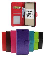 Crazy Horse Sony Xperia 10 VII Lommebok Deksel