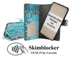 Skimblocker Samsung Galaxy S24 5G Magnet Lommebok Deksel Design