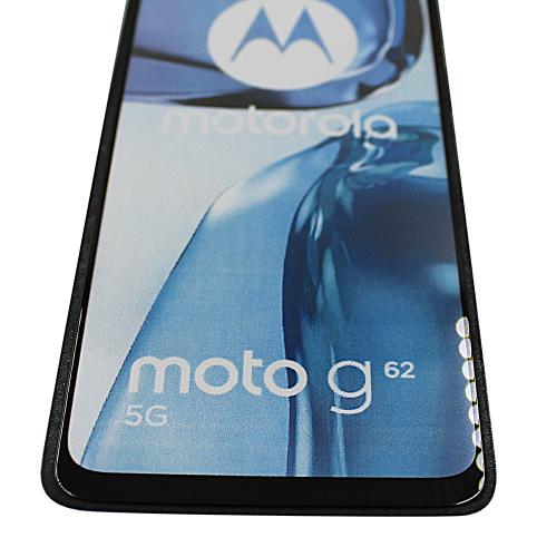 Full Frame Skjermbeskyttelse av glass Motorola Moto G62 5G