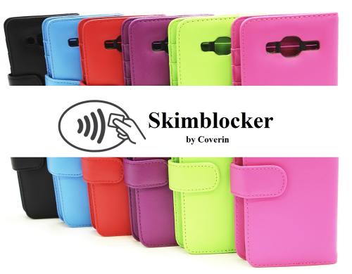 Skimblocker Lommebok-etui Samsung Galaxy J3 2016 (J320F)