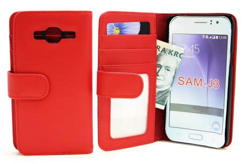 Skimblocker Lommebok-etui Samsung Galaxy J3 2016 (J320F)