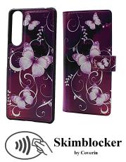 Skimblocker Magnet Designwallet Sony Xperia 1 II (XQ-AT51)