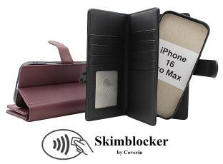 Skimblocker iPhone 16 Pro Max XL Magnet Lommebok Deksel