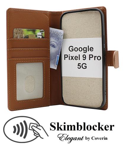 Skimblocker Google Pixel 9 / Pixel 9 Pro 5G Lommebok Deksel