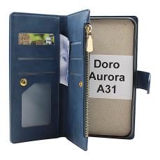 XL Doro Aurora A31 Luksus Lommebok Deksel