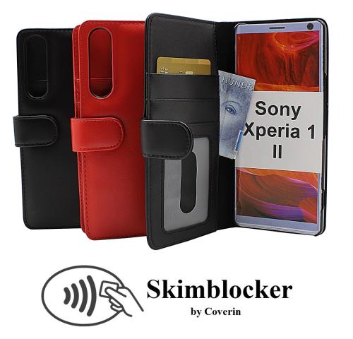 Skimblocker Lommebok-etui Sony Xperia 1 II (XQ-AT51)