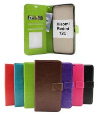 Crazy Horse Wallet Xiaomi Redmi 12C