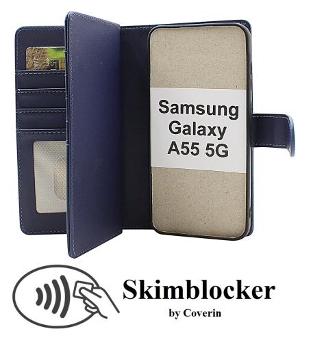 Skimblocker XL Magnet Wallet Samsung Galaxy A55 5G