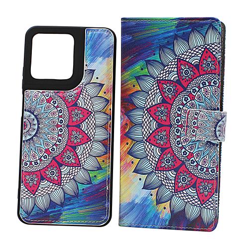 Skimblocker Motorola Moto G15 / G15 Power Magnet Lommebok Deksel Design