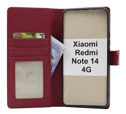 Skimblocker Xiaomi Redmi Note 14 4G Lommebok Deksel