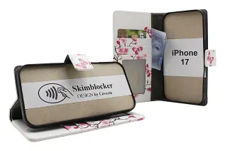 Skimblocker iPhone 17 Lommebok Deksel Design