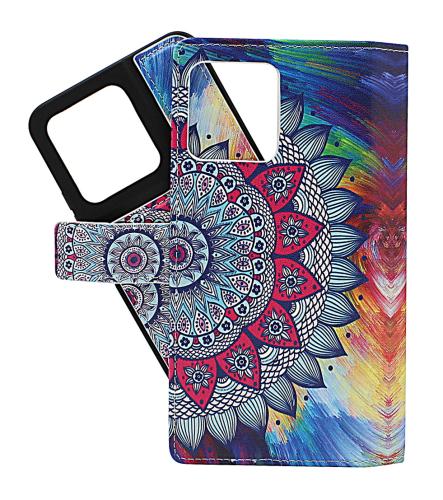 Skimblocker Motorola Moto G15 / G15 Power Magnet Lommebok Deksel Design