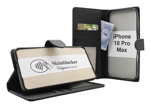 Skimblocker iPhone 18 Pro Max Lommebok Deksel