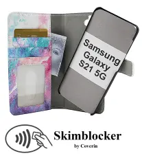 Skimblocker Magnet Designwallet Samsung Galaxy S21 5G (G991B)