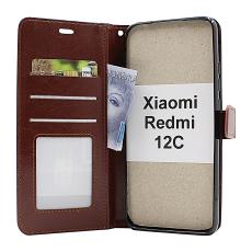 Crazy Horse Wallet Xiaomi Redmi 12C