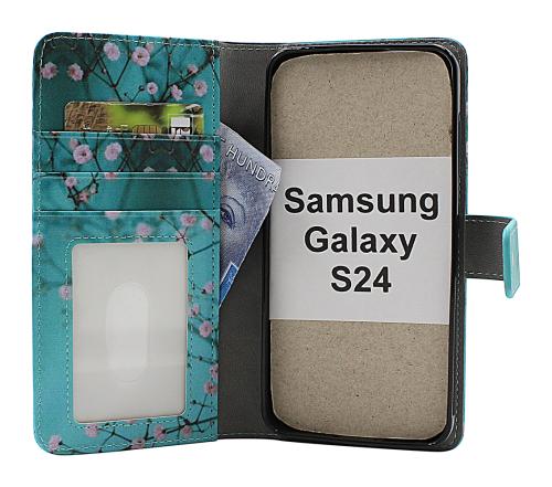 Skimblocker Magnet Designwallet Samsung Galaxy S24 5G (SM-S921B/DS)