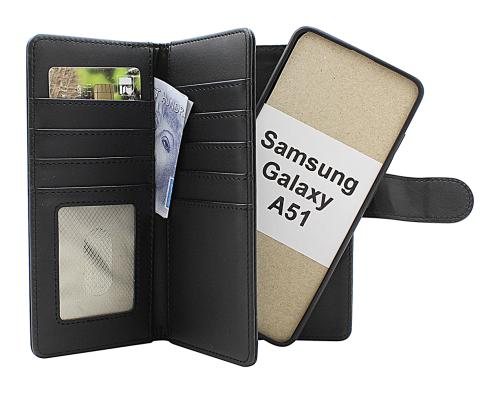 Skimblocker Samsung Galaxy A51 XL Magnet Lommebok Deksel