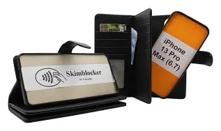 Skimblocker iPhone 13 Pro Max XL Magnet Lommebok Deksel
