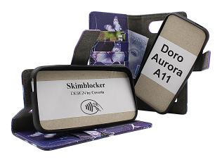 Skimblocker Doro Aurora A11 Magnet Lommebok Deksel Design