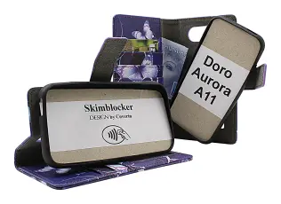 Skimblocker Doro Aurora A11 Magnet Lommebok Deksel Design
