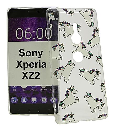 TPU Designdeksel Sony Xperia XZ2 (H8266)