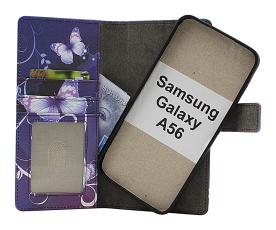 Skimblocker Samsung Galaxy A56 Magnet Lommebok Deksel Design
