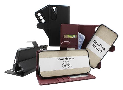 Skimblocker OnePlus Nord 5 Magnet Lommebok Deksel